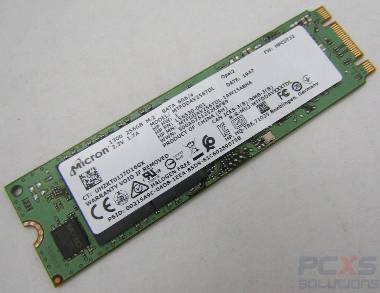 HP SPS-SSD 256GB 2280 M2 SATA3 TLC (L53822-001) thumbnail