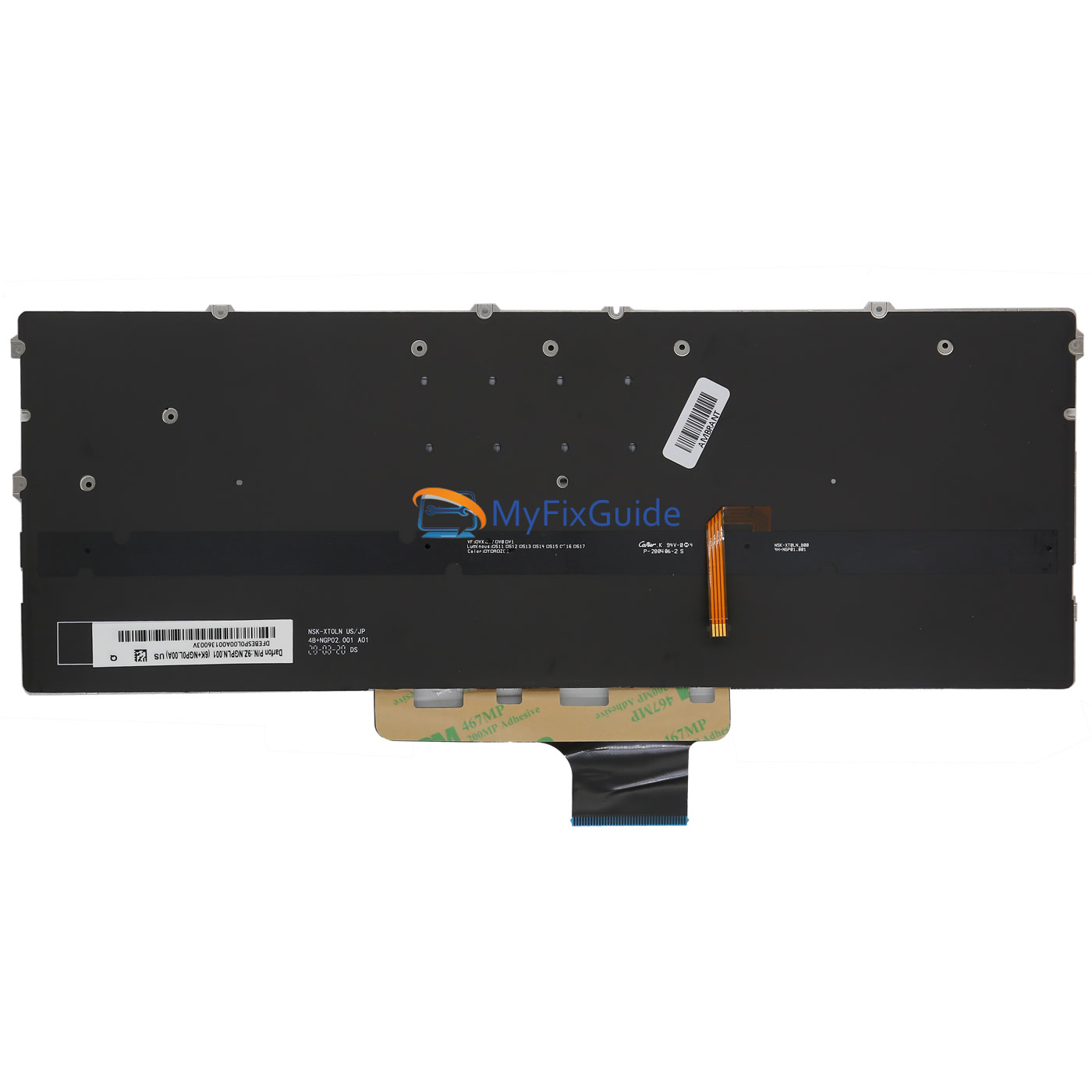 HP SPS-KB BL NSV PVCY ITL (L72387-061) thumbnail