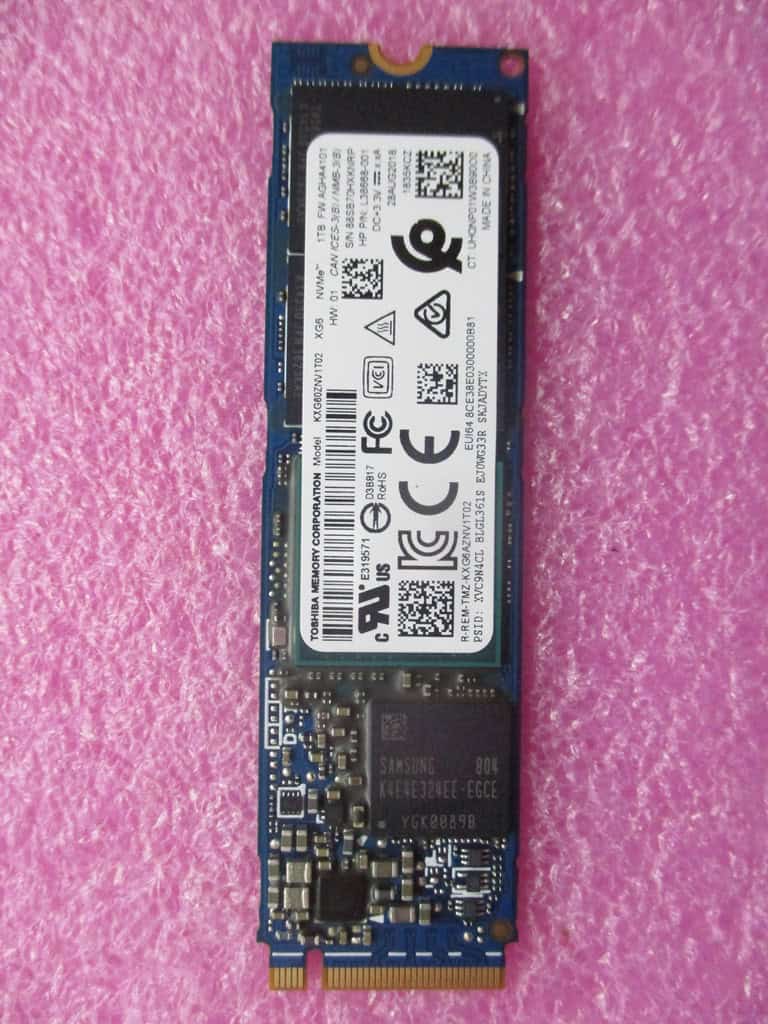 HP SPS-SSD 1TB M.2 2280 PM981a PCIe Gen3x4 (L72515-001) thumbnail