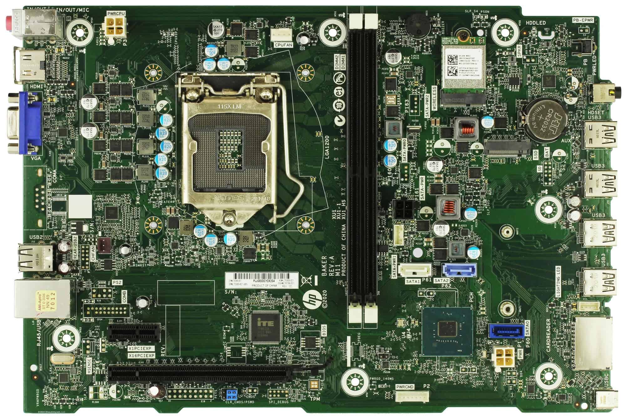 HP MBD, Baker, Intel CML-S (L75365-001) thumbnail