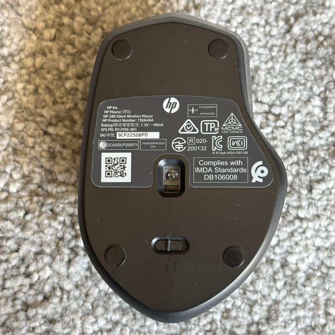 HP SPS-MOUSE HP BLK WIRELESS SILENT (M12996-001) thumbnail