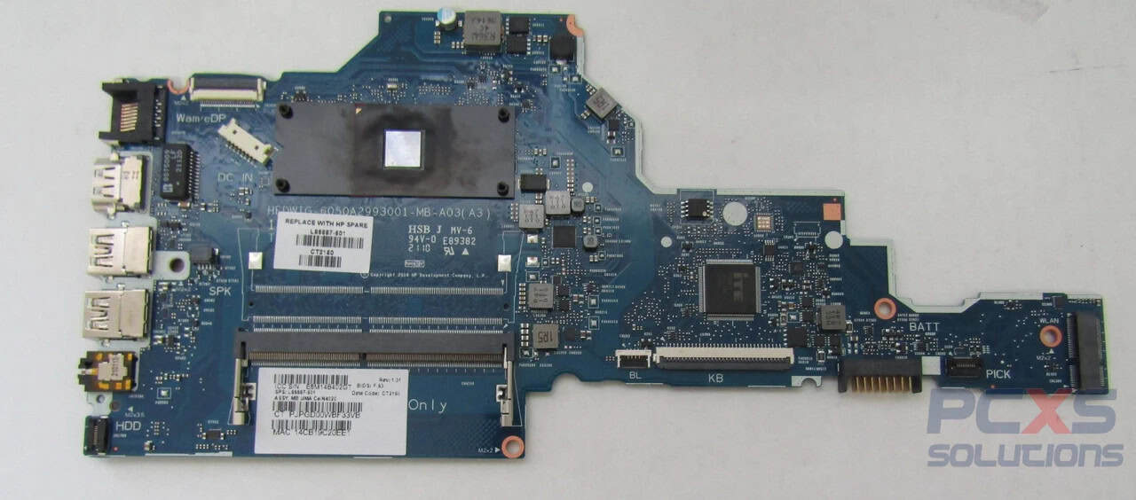 HP SPS-MB UMA CelN4020 8GB 128GeMMC nSDC (M81922-001) thumbnail