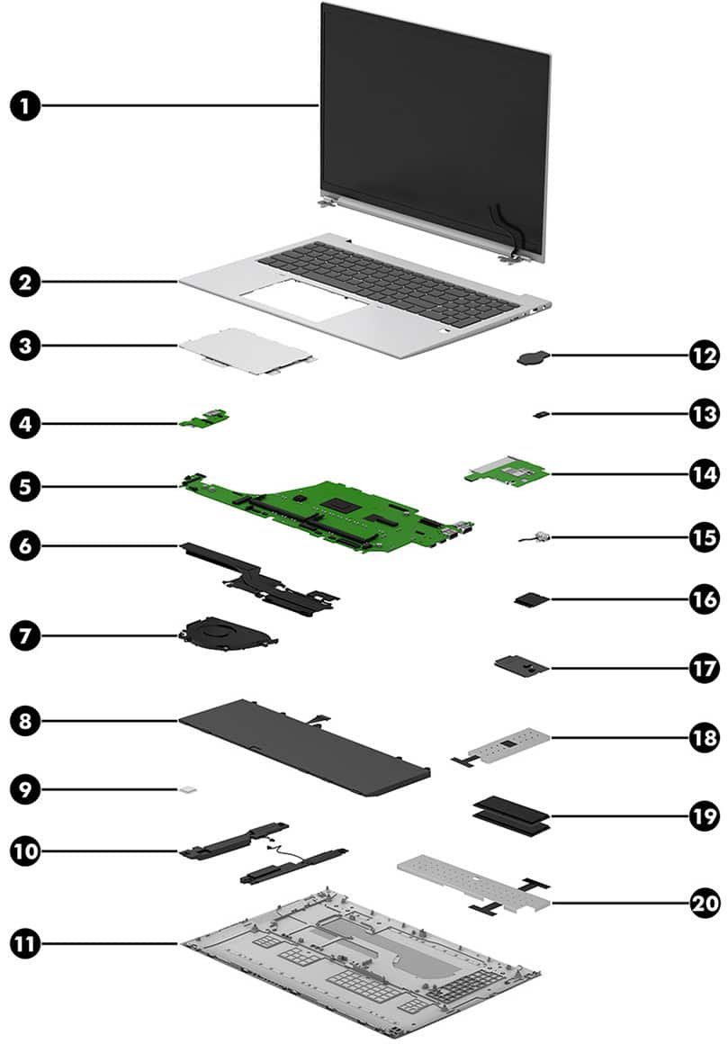HP SPS-MB UMACelN41204GB128GeMMCnSDCAR (N00830-001) thumbnail