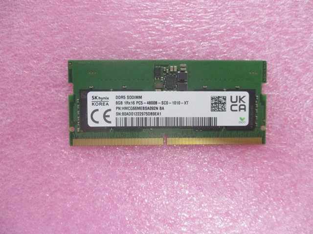 HP SPS-SODIMM 8GB DDR5-4000 1.2v,MONTES (N05457-001) thumbnail