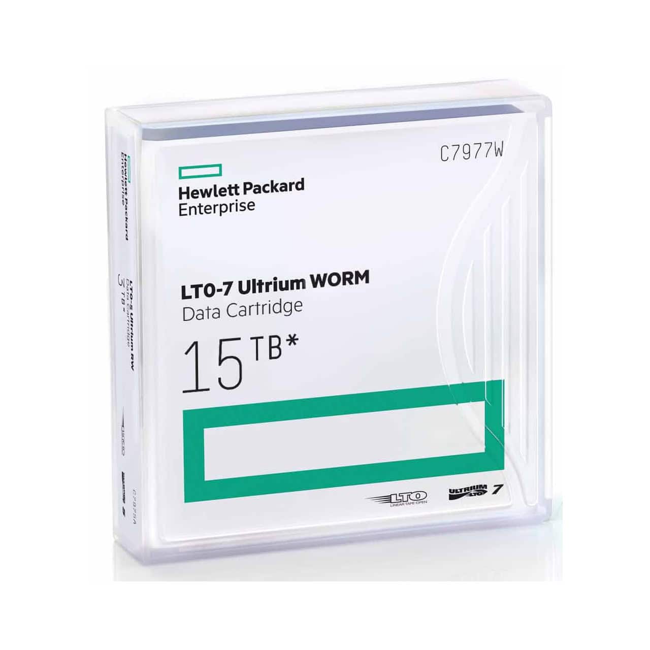 HPE LTO-7 Ultrium 15 TB WORM Data Cart (C7977W) thumbnail