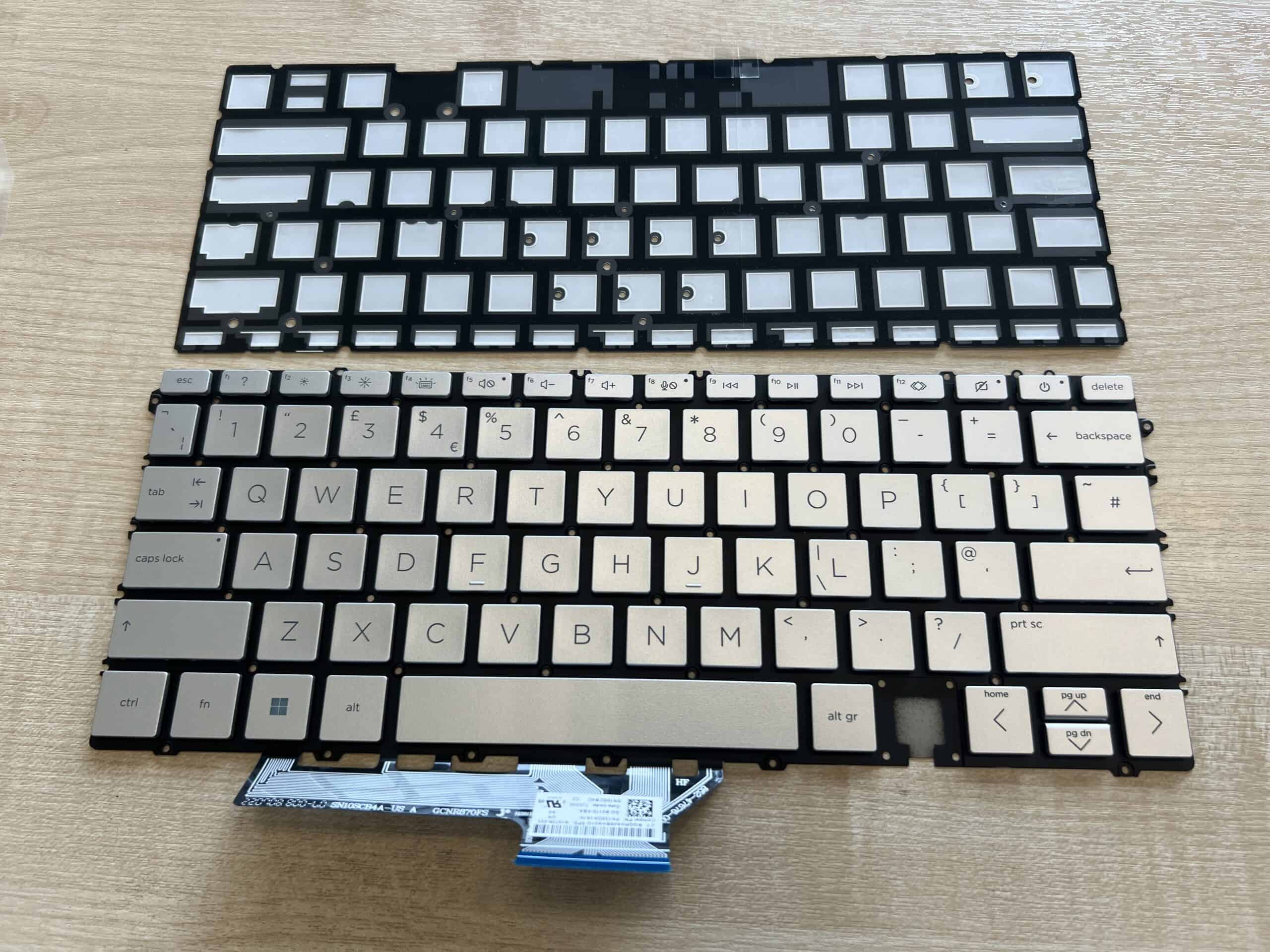 HP SPS-KEYBOARD NSV BL UK (N10735-031) thumbnail