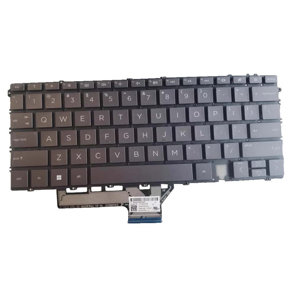 HP SPS-KEYBOARD NFB BL UK (N10736-031) thumbnail