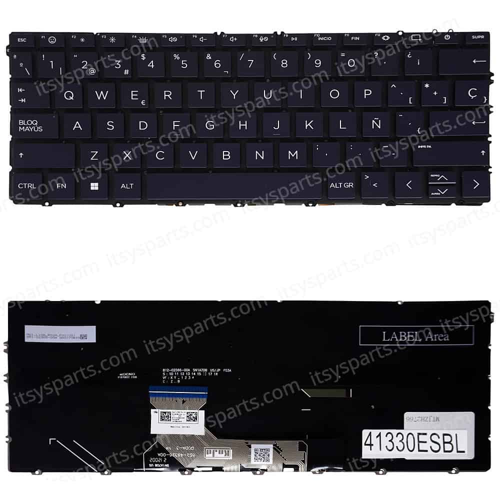 HP SPS-KBD BL SCB FR (N15667-051) thumbnail