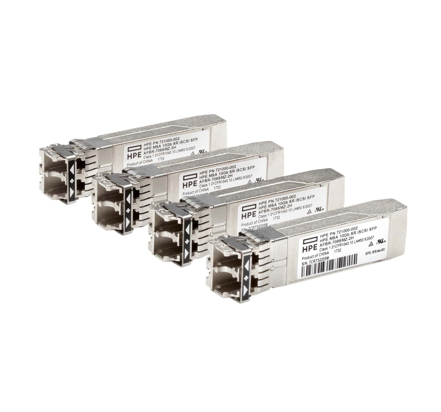 Hewlett Packard Enterprise C8R25B netwerk transceiver module Vezel-optiek 10000 Mbit/s SFP+ 850 nm (C8R25B) thumbnail