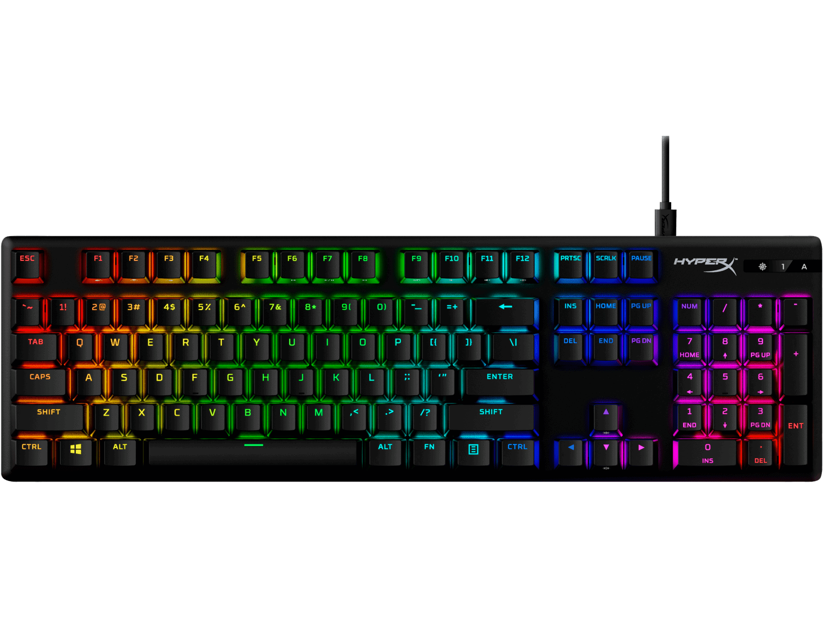 HP SPS-HX ALLOY ORIGINS CORE PBT BLUE KB US (N41028-001) thumbnail