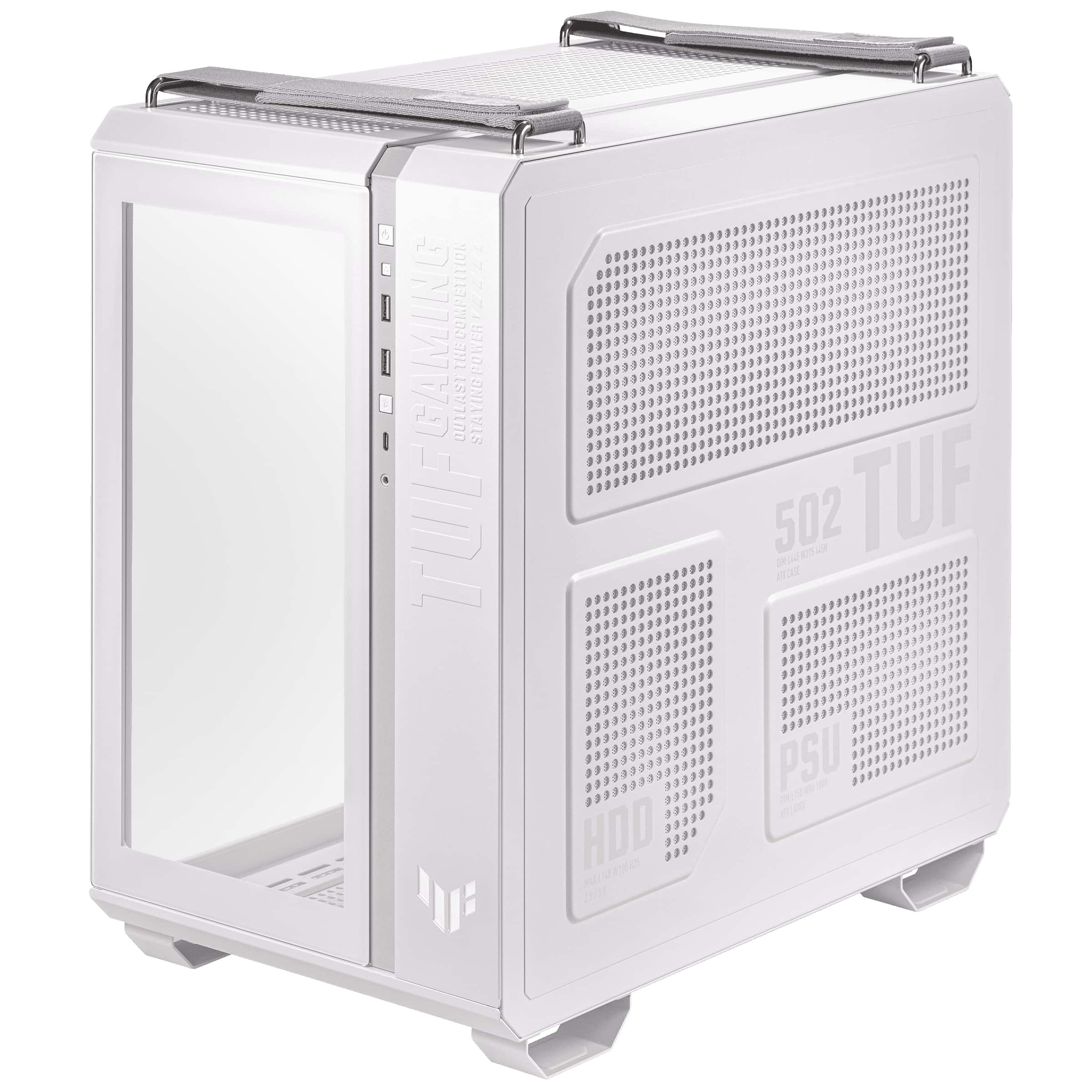 ASUS TUF Gaming GT502 PLUS Midi Tower Wit (90DC0093-B19000) thumbnail