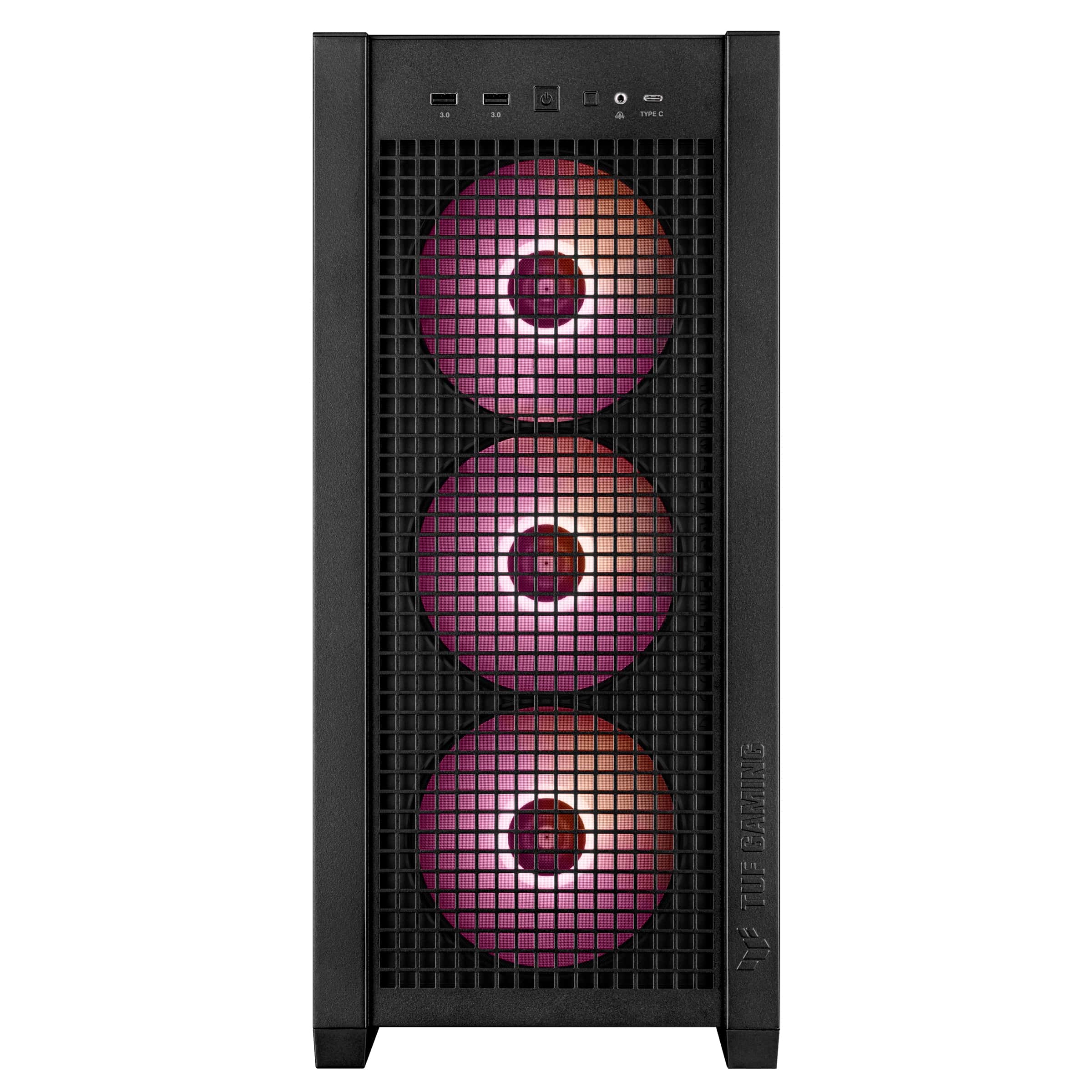 ASUS TUF Gaming GT302 ARGB Midi Tower Zwart (90DC00I0-B19000) thumbnail