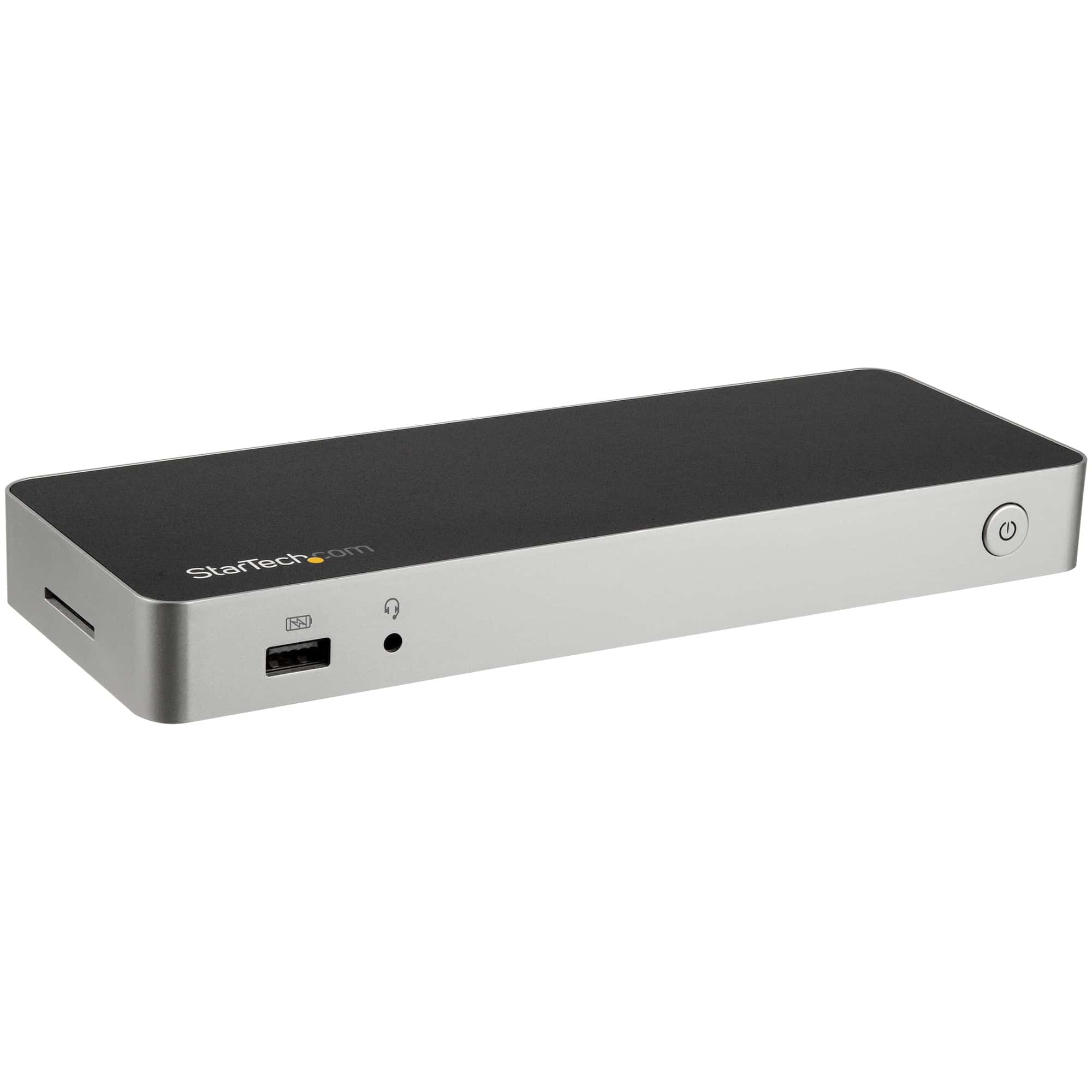 StarTech.com USB C Dock, Dual Monitor HDMI & DisplayPort 4K 30Hz, USB Type-C Laptop Docking Station, 60W Power Delivery, SD, 4 ports USB-A 3.0 Hub, GbE, Audio, Thunderbolt 3 Compatibel (DK30CHDPPDUE) thumbnail