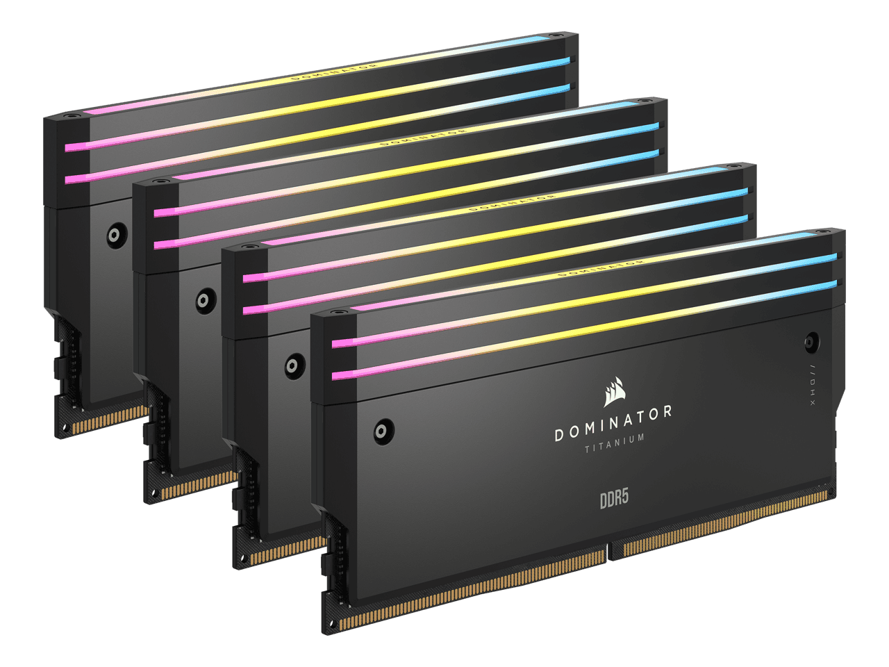 Corsair DDR5  96GB PC 6400 CL32 CORSAIR KIT (4x24GB) DOMINATOR T RGB retail (CMP96GX5M4B6400C32) thumbnail