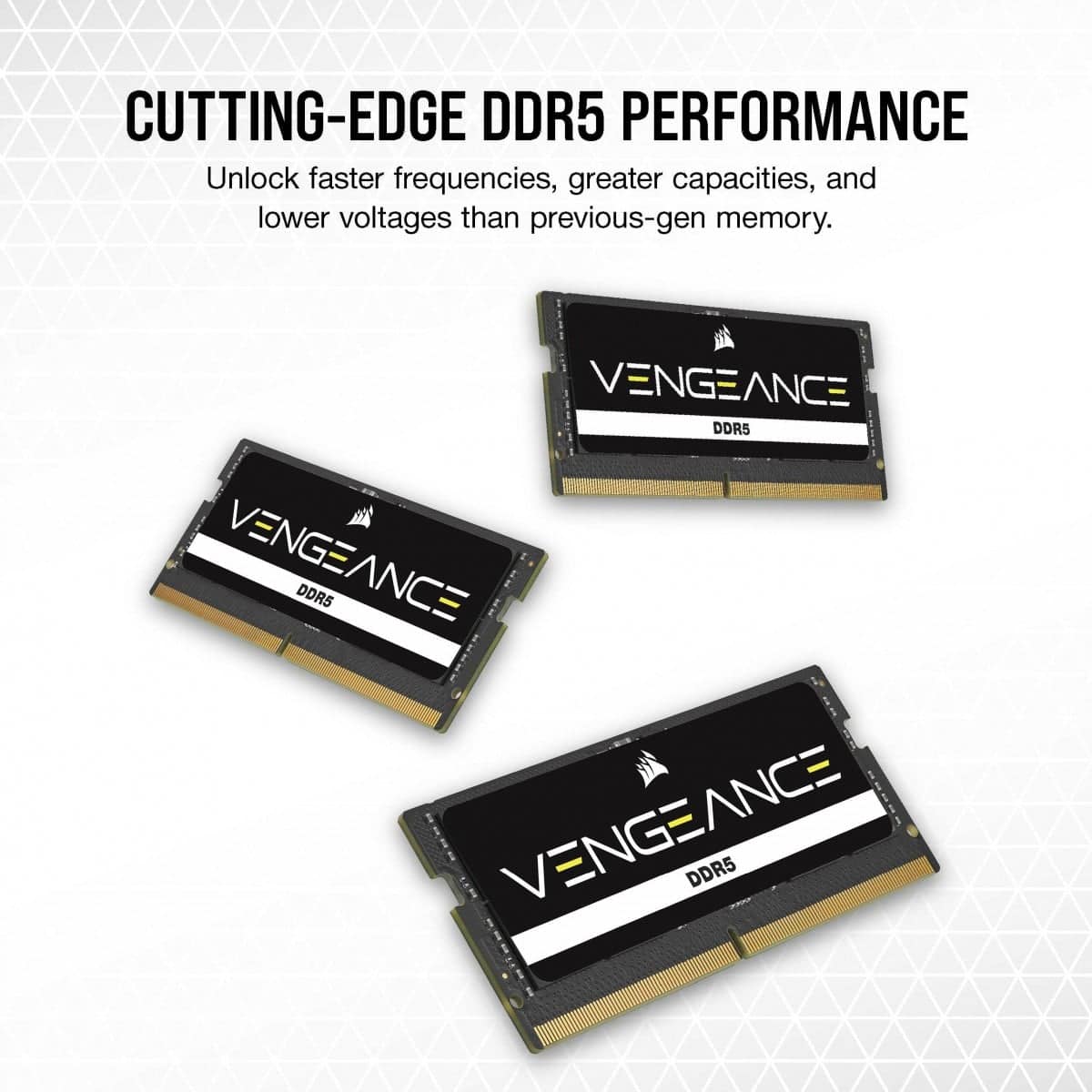 Corsair Vengeance DDR5 64GB (2x32GB) 5200MHz SO-DIMM SODIMM (CMSX64GX5M2A5200C44) (CMSX64GX5M2A5200C44) thumbnail