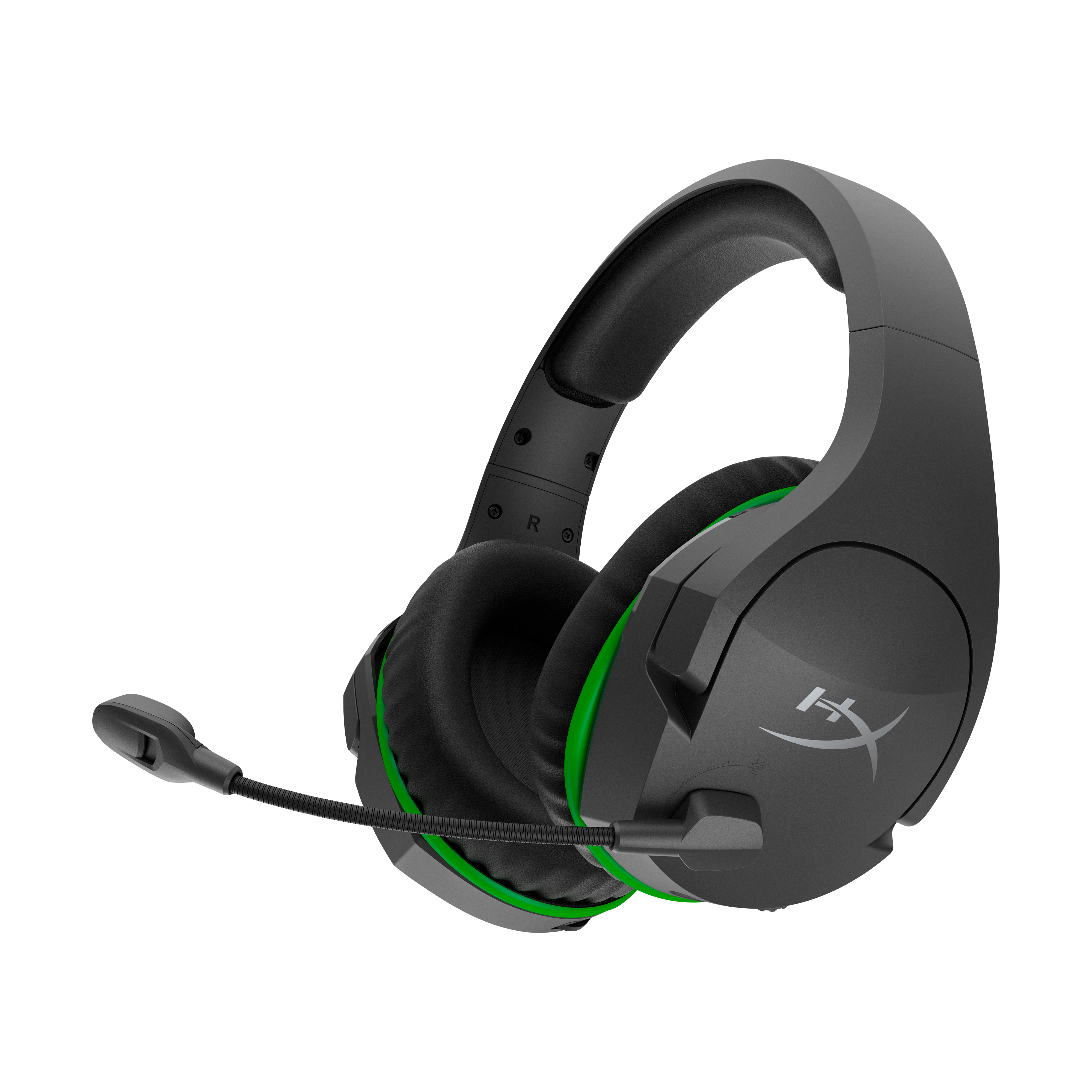 HyperX CloudX Stinger Core - draadloze gamingheadset (zwart-groen) - Xbox (4P5J0AA) thumbnail