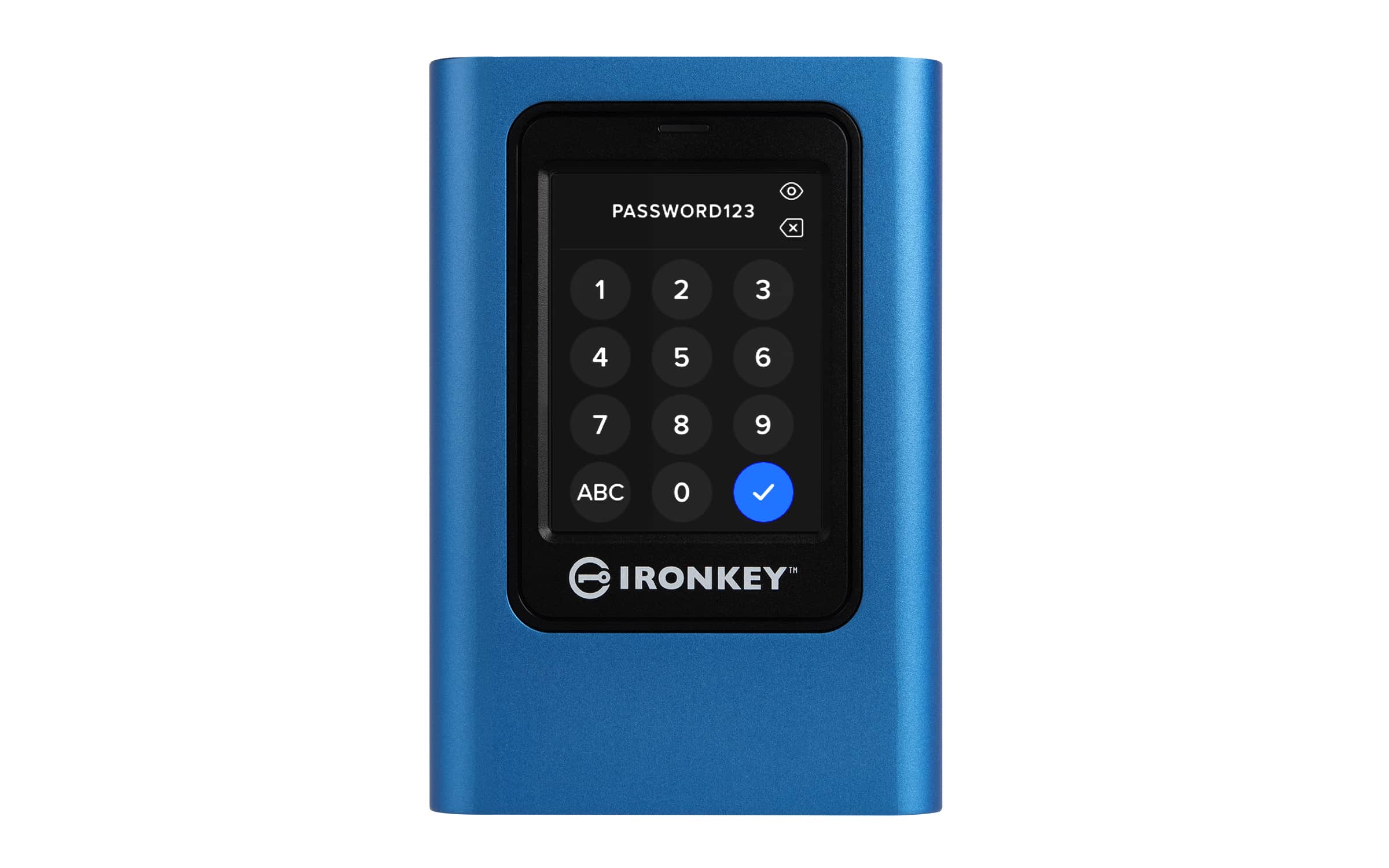 Kingston Technology IronKey 3840GB Vault Privacy 80 XTS-AES 256-bits beveiligde externe SSD (IKVP80ES/3840G) thumbnail