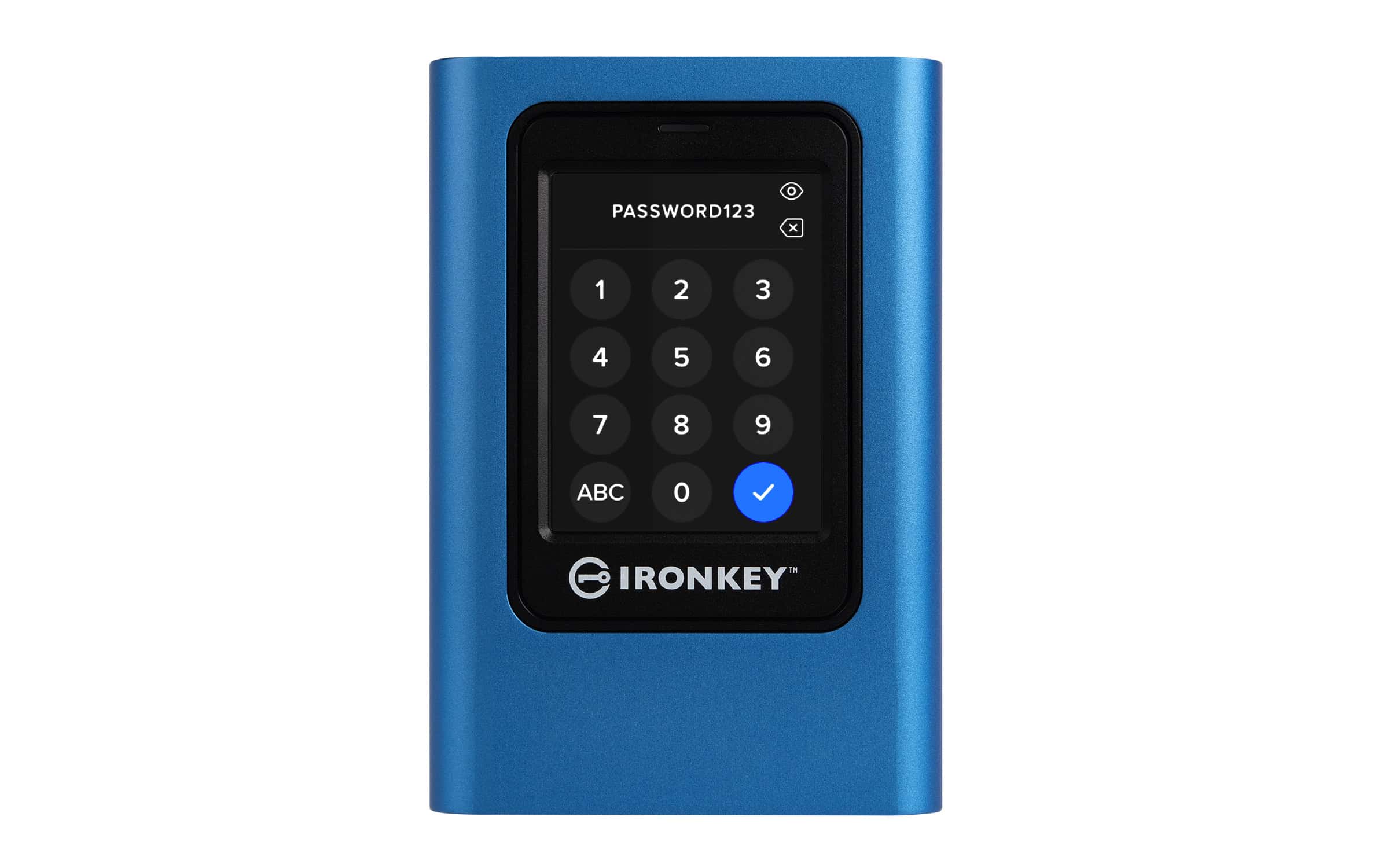 Kingston Technology IronKey 3840GB Vault Privacy 80 XTS-AES 256-bits beveiligde externe SSD (IKVP80ES/3840G) thumbnail