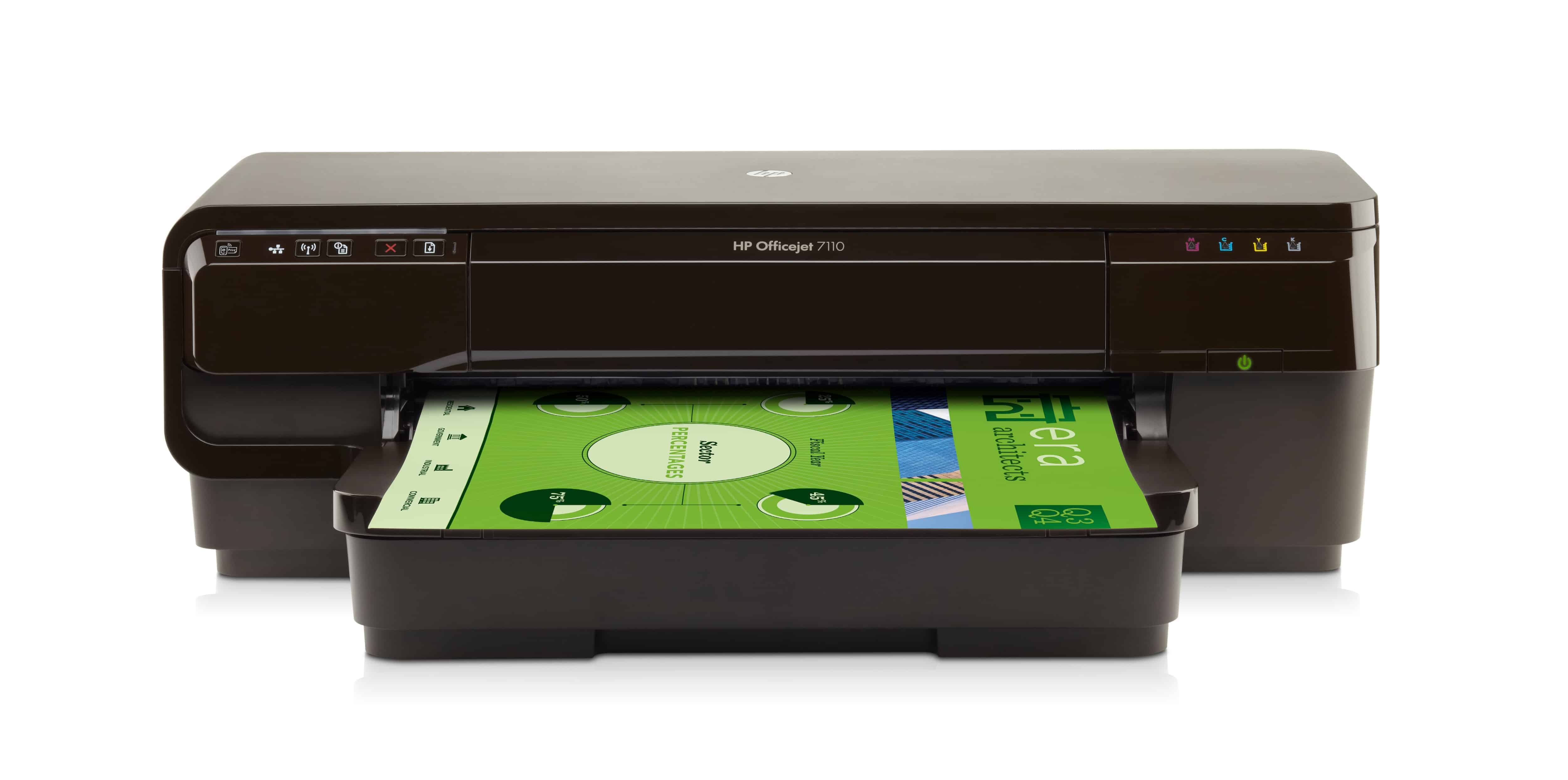 HP Officejet 7110 Wide Format ePrinter - H812a inkjetprinter Kleur 4800 x 1200 DPI A3 Wifi (CR768A#A81) thumbnail