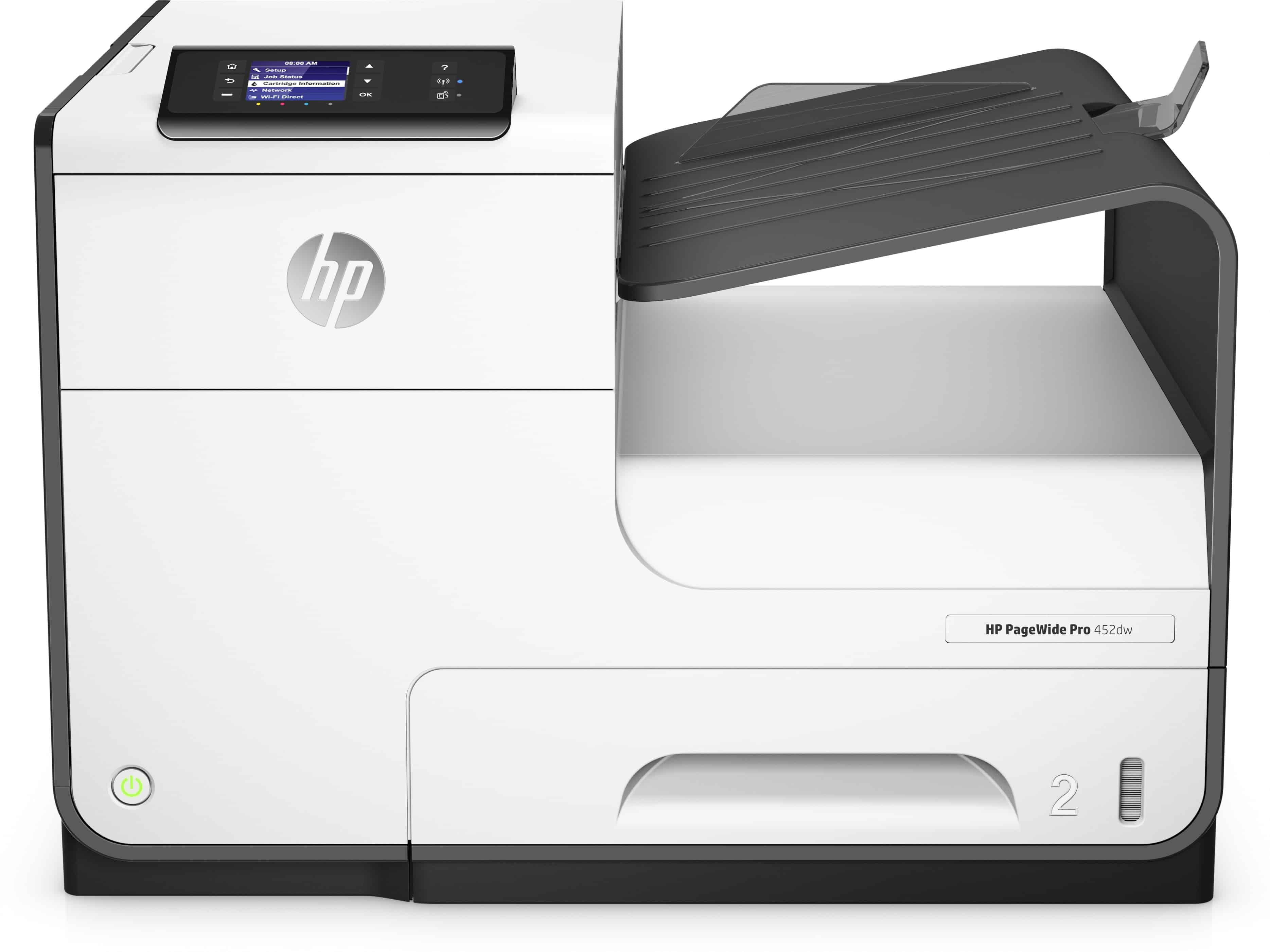 HP PageWide Pro 452dw Printer inkjetprinter Kleur 2400 x 1200 DPI A4 Wifi (D3Q16B#A81) thumbnail