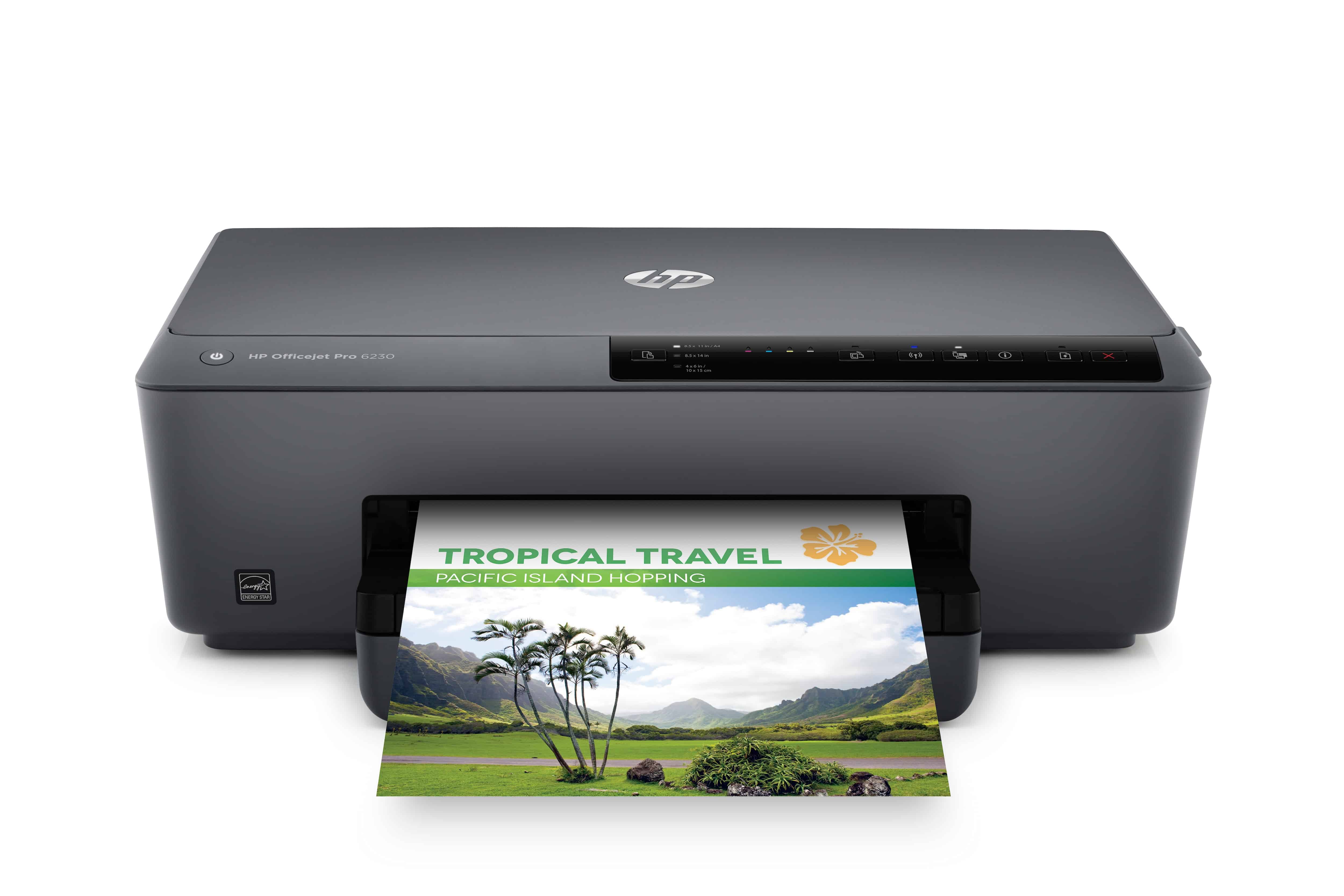 HP OfficeJet Pro 6230 ePrinter Draadloos Kleur Printer, Dubbelzijdig printen (E3E03A#A81) thumbnail