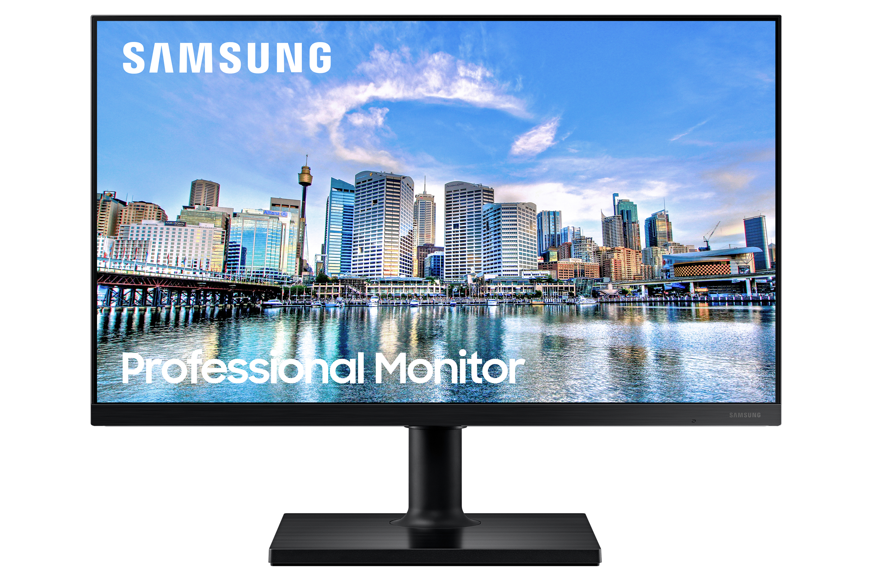 Samsung T45F computer monitor 61 cm (24) 1920 x 1080 Pixels Full HD LED Zwart (LF24T450FQRXXE) thumbnail