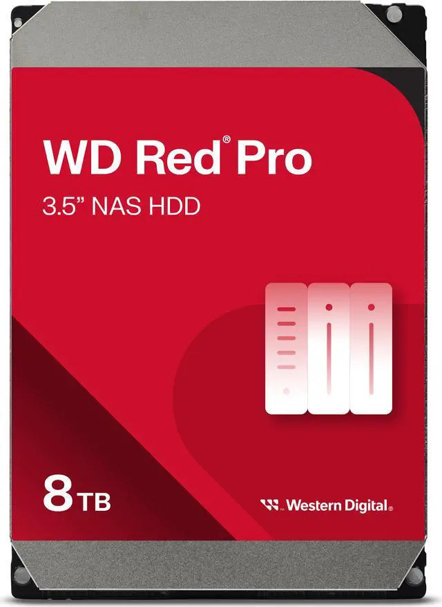 Western Digital WD8005FFBX / 8 TB / Red Pro (WD8005FFBX) thumbnail