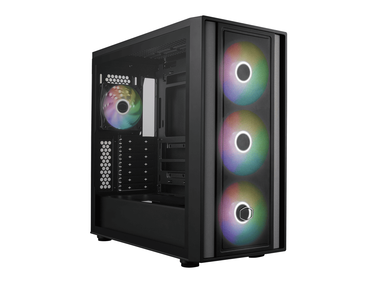 Cooler Master MasterBox 600 Desktop Zwart (MB600-KGNN-S00) thumbnail