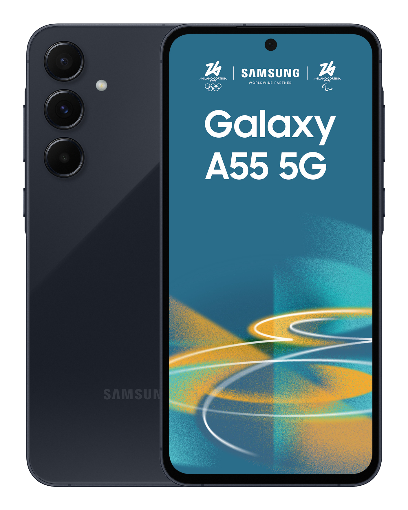 Samsung Galaxy A55 5G 16,8 cm (6.6") Hybride Dual SIM Android 14 USB Type-C 8 GB 128 GB 5000 mAh Marineblauw (SM-A556BZKAEUE) thumbnail