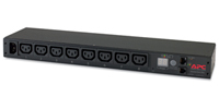 APC Rack PDU, Metered, 1U, 12A/208V, 10A/230V, (8) C13 energiedistributie (AP7820) thumbnail