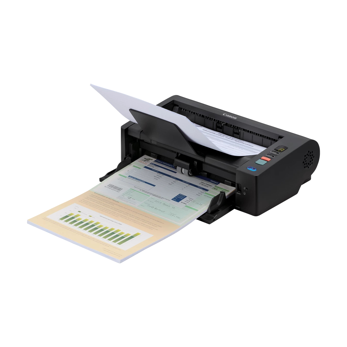 Canon imageFORMULA DR-M140II Scanner met ADF + invoer voor losse vellen 600 x 600 DPI A4 Zwart (6050C003) thumbnail