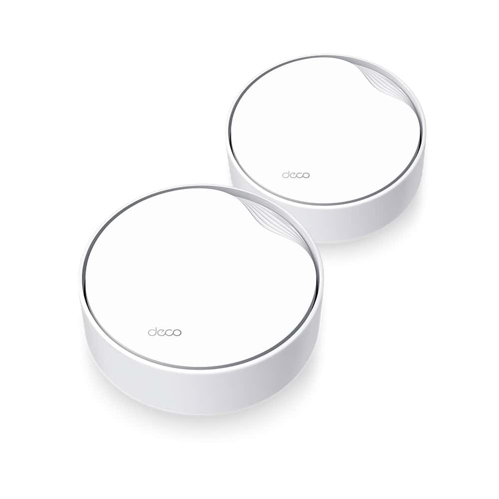 TP-Link DECO X50-POE(2-PACK) mesh-wifi-systeem Dual-band (2.4 GHz / 5 GHz) Wi-Fi 6 (802.11ax) Wit Intern (DECOX50POE(2-PACK)) thumbnail