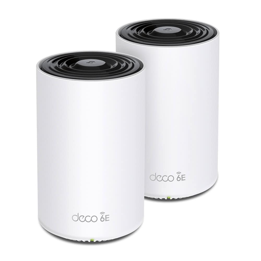 TP-Link Deco XE75 Pro (2-pack) Tri-band (2,4 GHz / 5 GHz / 6 GHz) Wi-Fi 6E (802.11ax) Wit 3 Intern (DECOXE75PRO(2-PACK) thumbnail