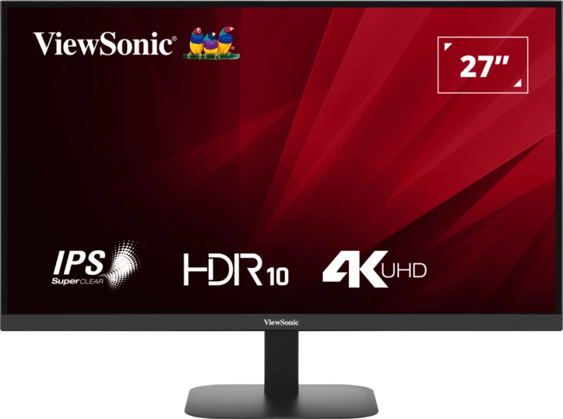Viewsonic VA VA2708-4K-HD computer monitor 68,6 cm (27) 3840 x 2160 Pixels 4K Ultra HD LED Zwart (VA2708-4K-HD) thumbnail