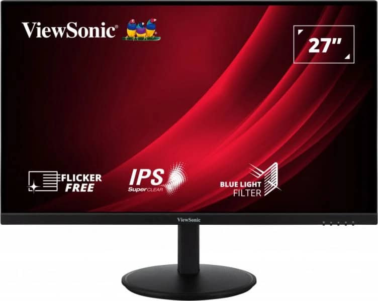 Viewsonic VG Series VG2709-2K-MHD-2 LED display 68,6 cm (27) 2560 x 1440 Pixels Quad HD Zwart (VG2709-2K-MHD-2) thumbnail
