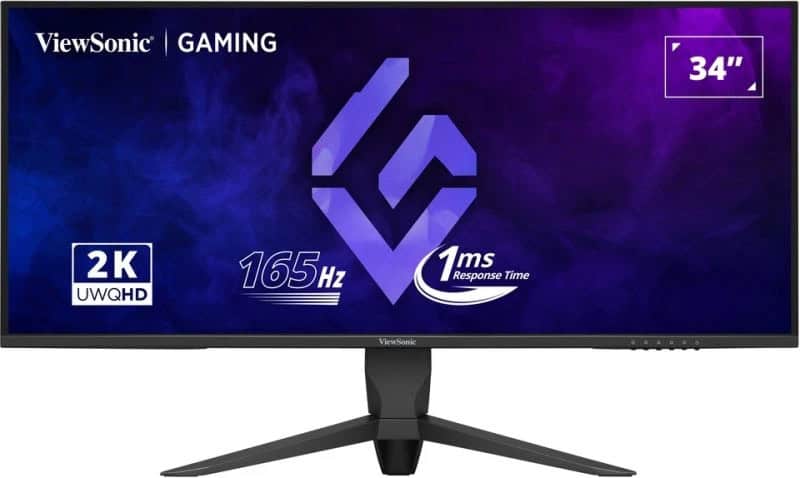 Viewsonic VX Series VX3480-2K-PRO computer monitor 86,4 cm (34") 3440 x 1440 Pixels UltraWide Quad HD LED Zwart (VX3480-2K-PRO) thumbnail