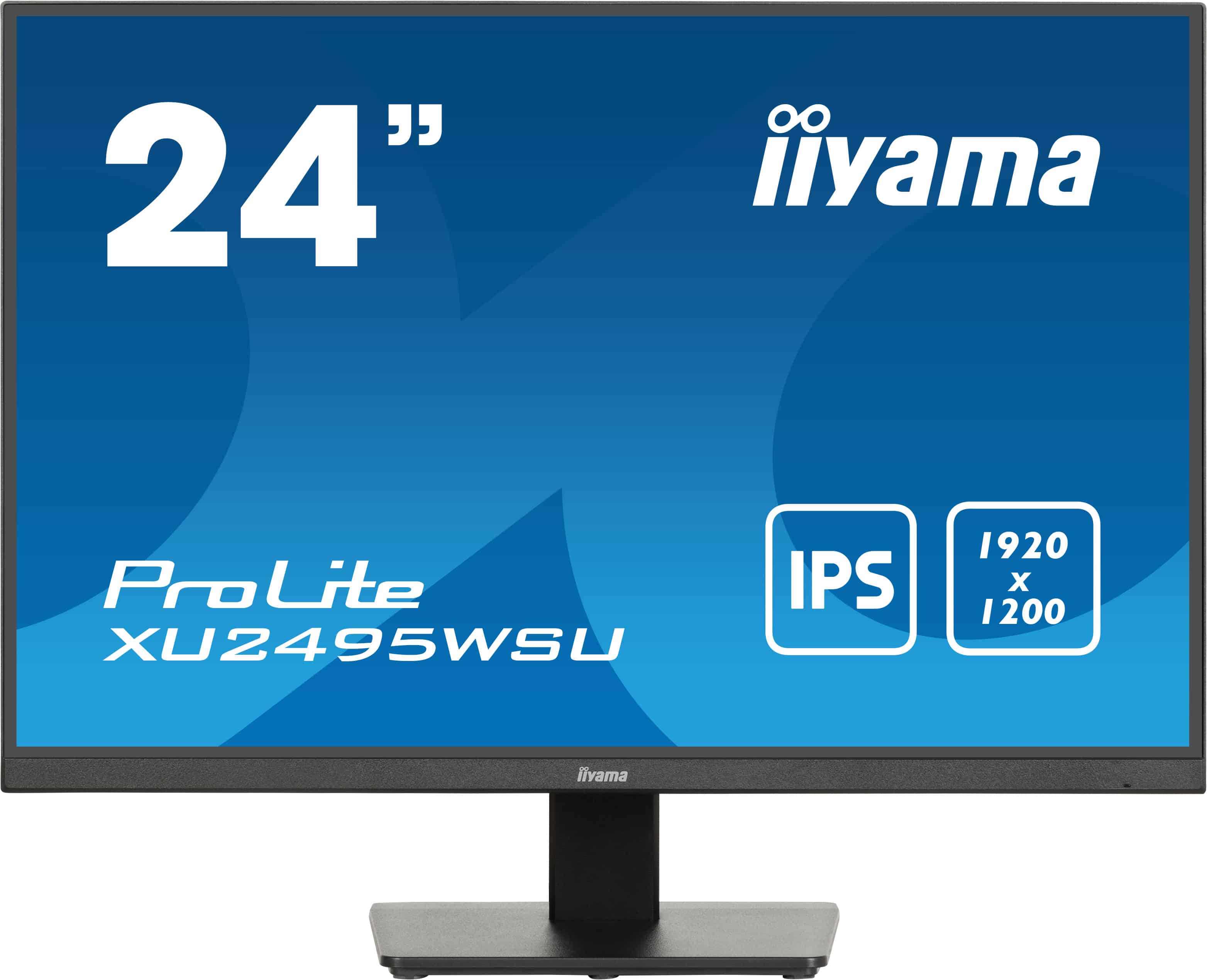 iiyama ProLite XU2495WSU-B7 computer monitor 61 cm (24) 1920 x 1200 Pixels 4K Ultra HD LED Zwart (XU2495WSU-B7) thumbnail