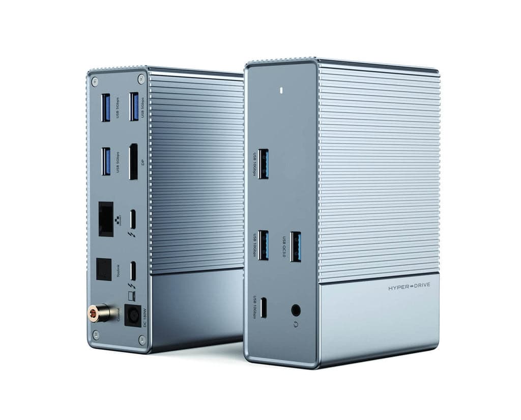 Targus HyperDrive GEN2 Thunderbolt 3 40000 Mbit/s Grijs (HDG2TB314-EU) thumbnail