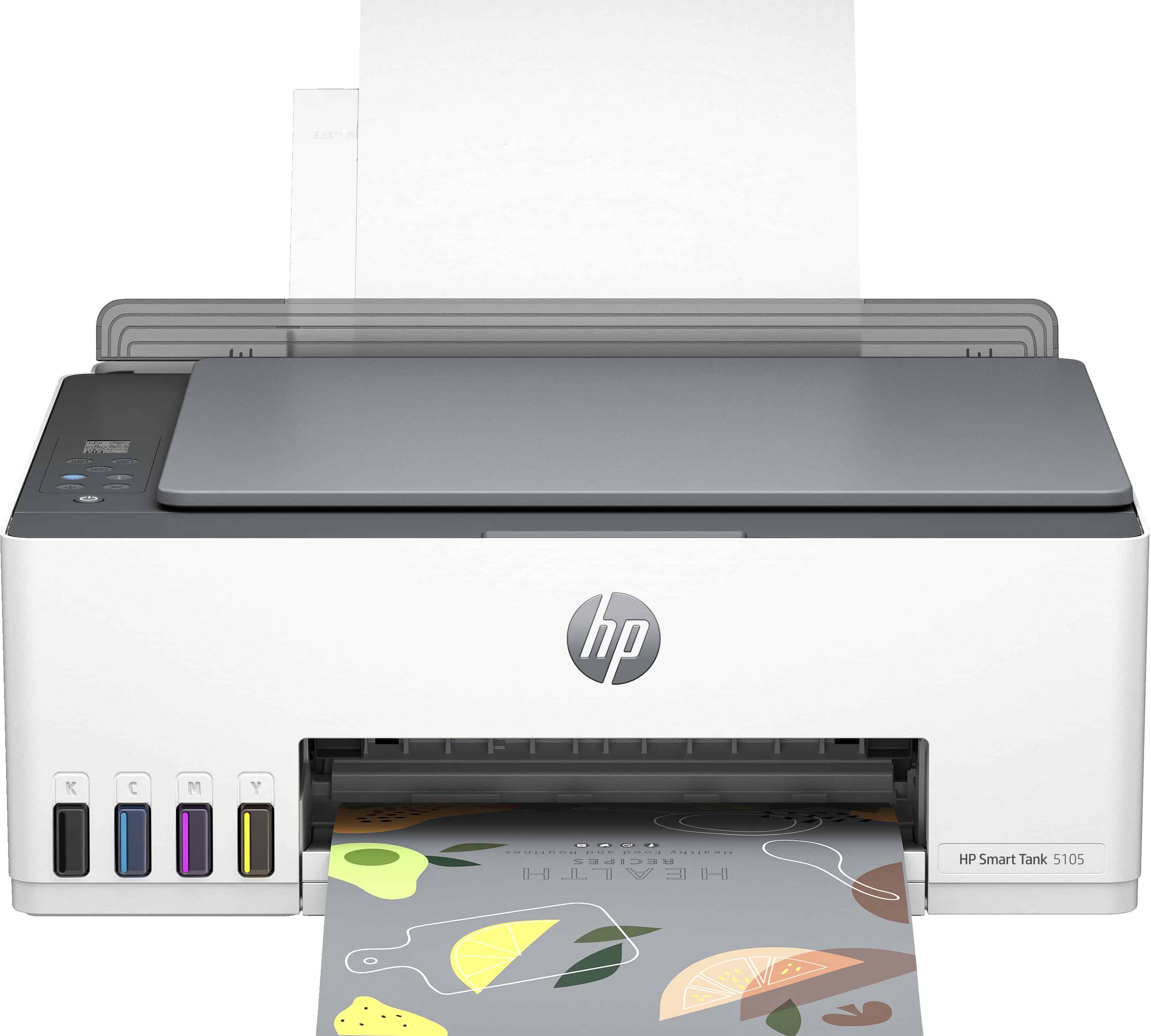 HP Smart Tank 5105 All-in-One-printer, Kleur, Printer voor Thuis en thuiskantoor, Printen, kopiëren, scannen, Draadloos; printertank voor grote volumes; printen vanaf telefoon of tablet; scannen naar pdf (1F3Y3A) thumbnail
