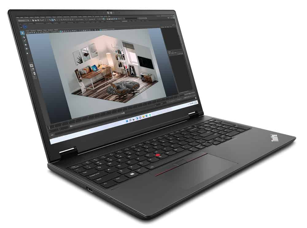 Lenovo ThinkPad P16v Intel Core Ultra 7 155H Mobiel werkstation 40,6 cm (16) WUXGA 16 GB DDR5-SDRAM 512 GB SSD NVIDIA RTX 1000 Ada Wi-Fi 6E (802.11ax) Windows 11 Pro Zwart (21KX000KMH) thumbnail