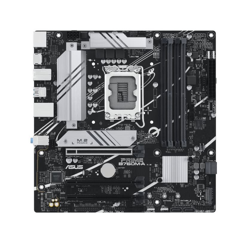 ASUS PRIME B760M-A-CSM Intel B760 LGA 1700 micro ATX (90MB1EK0-M1EAYC) thumbnail