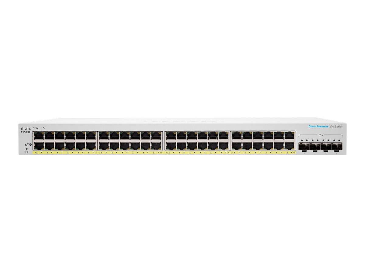 Cisco Bus 220 SmtSwitch 48p GE Full PoE 4x10G (CBS220-48FP-4X-EU) thumbnail