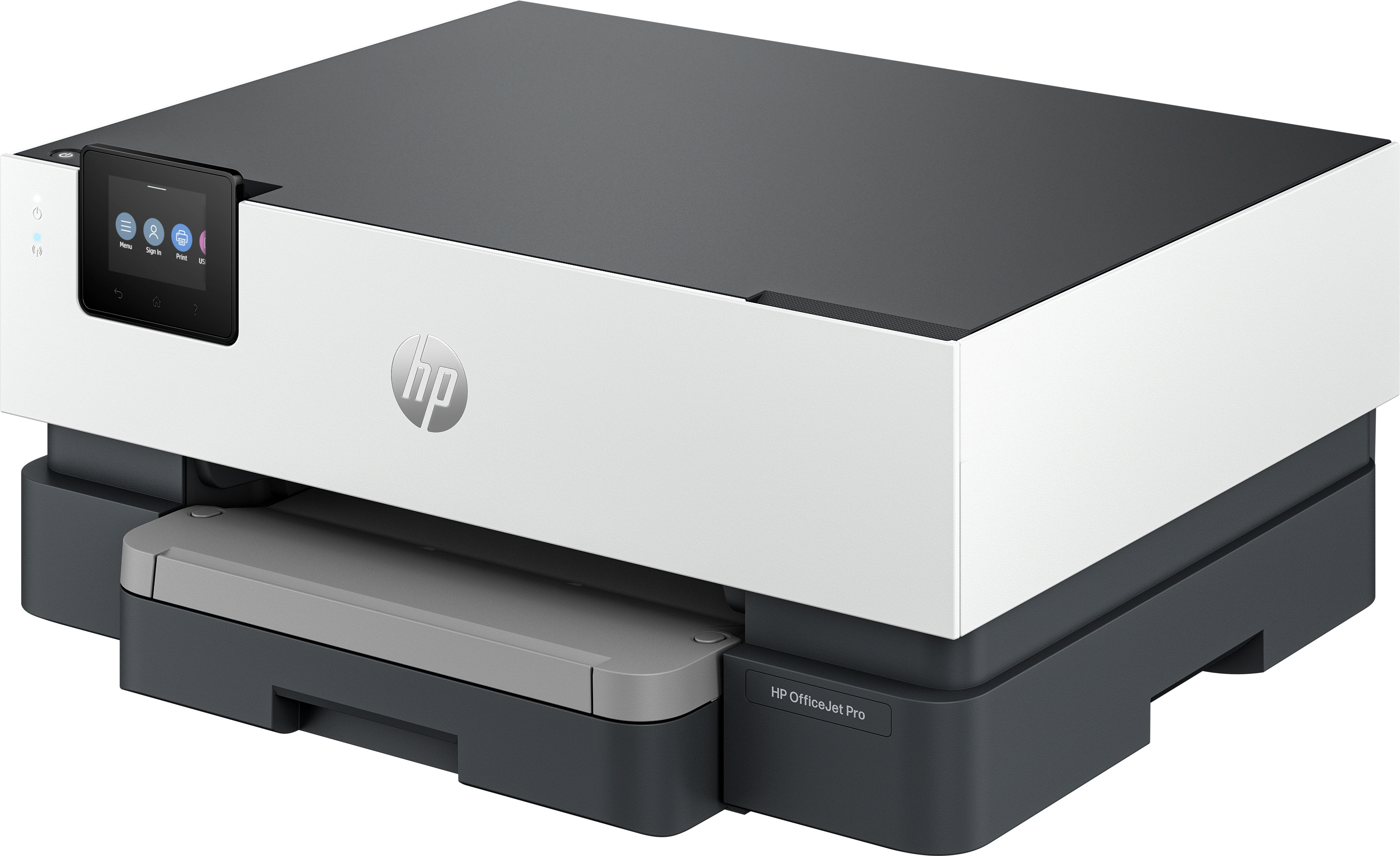 HP OfficeJet Pro 9110b printer, Kleur, Printer voor Thuis en thuiskantoor, Print, Draadloos; Dubbelzijdig printen; Printen vanaf telefoon of tablet; Touchscreen; USB-poort voorzijde (5A0S3B#686) thumbnail