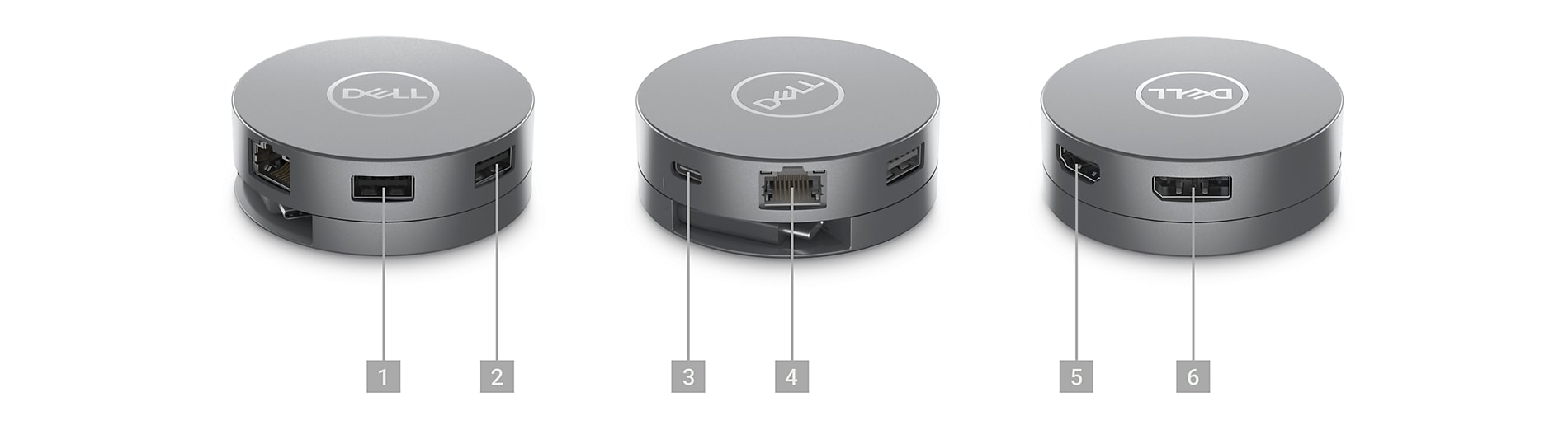 Dell Multiport Adapter DA305 6in1 (DA-305) thumbnail
