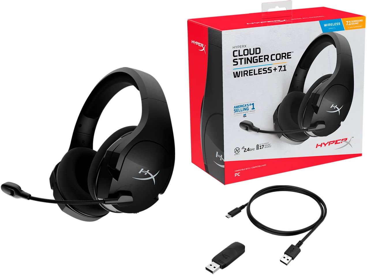 HyperX Headset Cloud Stinger Core Wireless 7 1 HyperX1 HyperX 1 (4P4F0AA) (4P4F0AA) thumbnail