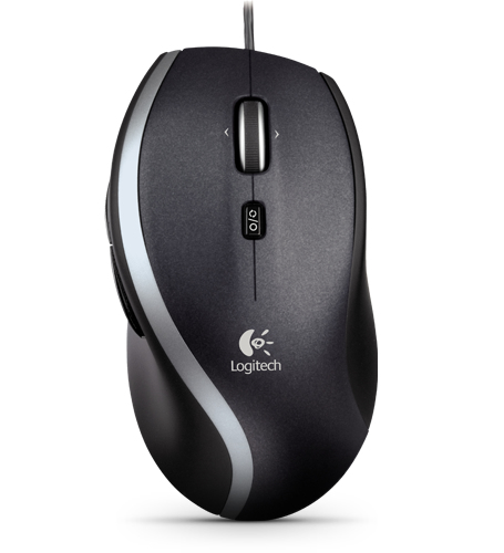 Logitech M500 muis Kantoor Rechtshandig USB Type-A Laser 1000 DPI (910-001203) thumbnail