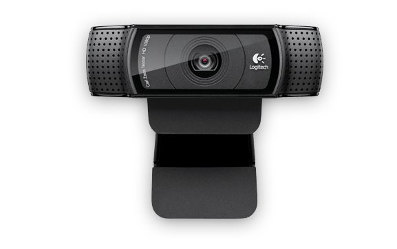 Logitech HD Pro C920 webcam 1920 x 1080 Pixels USB 2.0 Zwart (960-000768) thumbnail