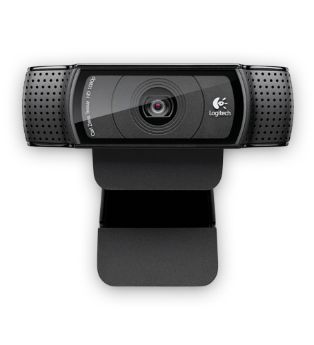 Logitech HD Pro C920 webcam 1920 x 1080 Pixels USB 2.0 Zwart (960-000769) thumbnail