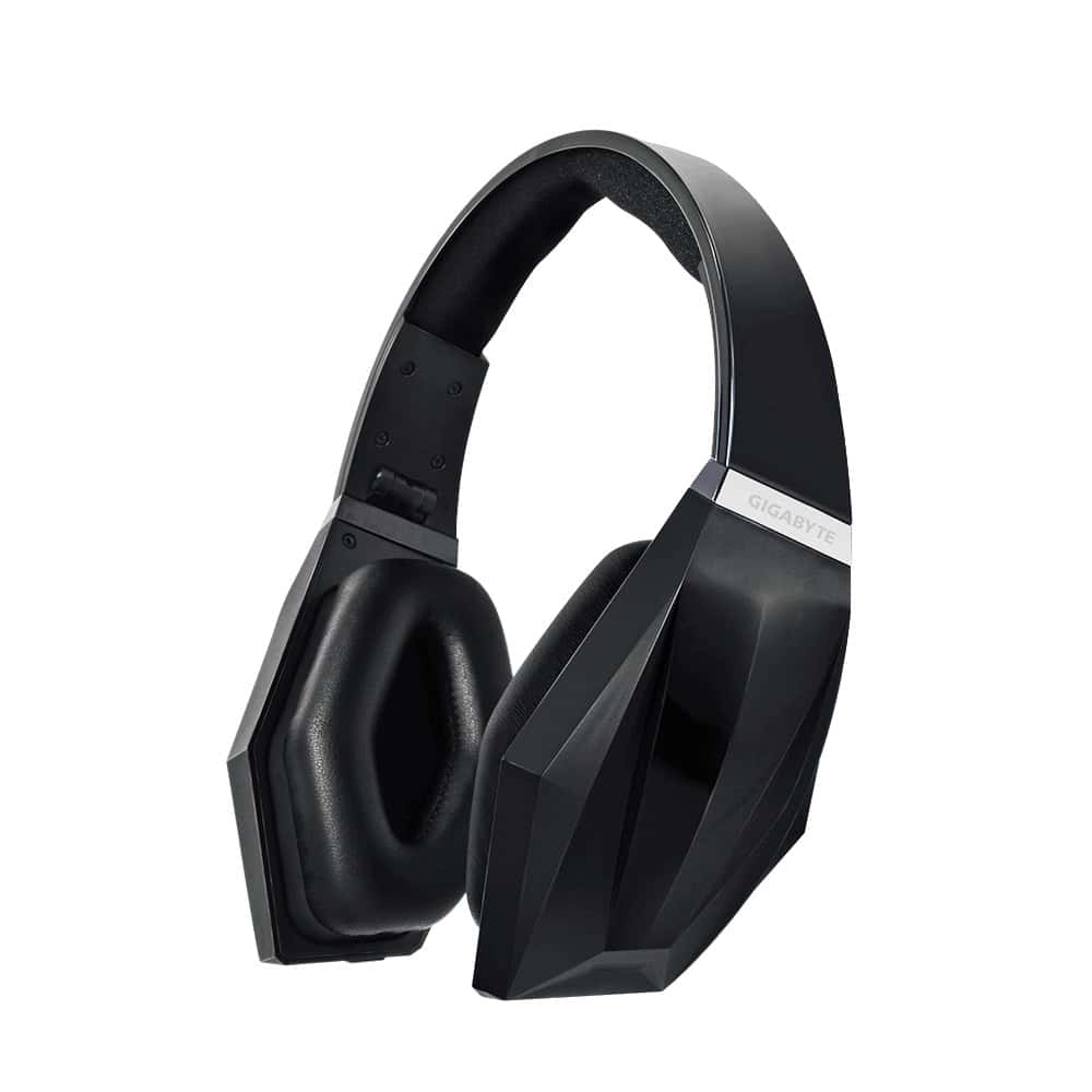 Gigabyte FORCE H1 hoofdtelefoon/headset Hoofdtelefoons Draadloos Hoofdband Gamen Bluetooth Zwart (FORCE H1) thumbnail