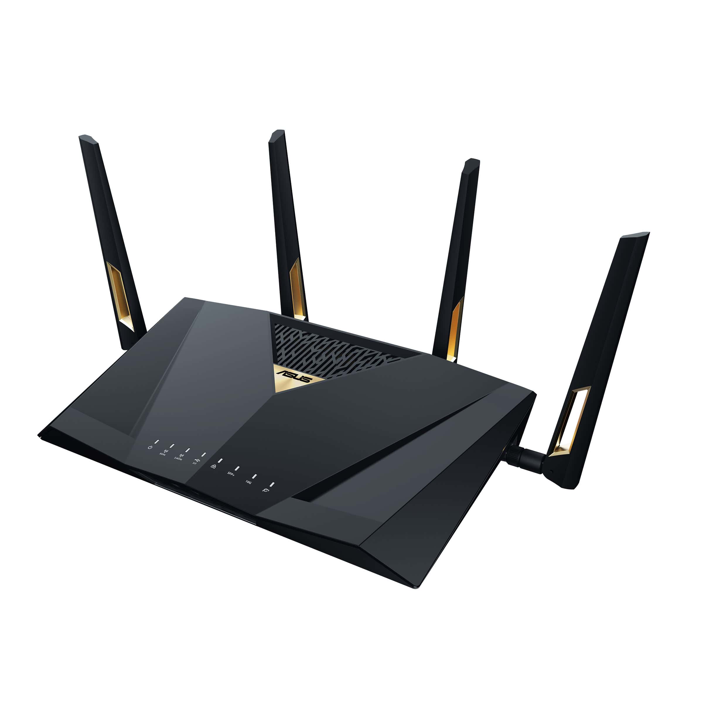 ASUS RT-BE88U draadloze router 10 Gigabit Ethernet Dual-band (2.4 GHz / 5 GHz) Zwart, Grijs (90IG08V0-MO3N0V) thumbnail